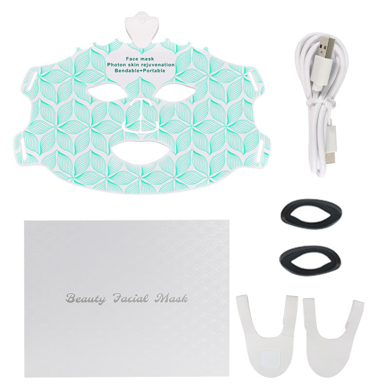 LuminaGlow™ LED Face Mask