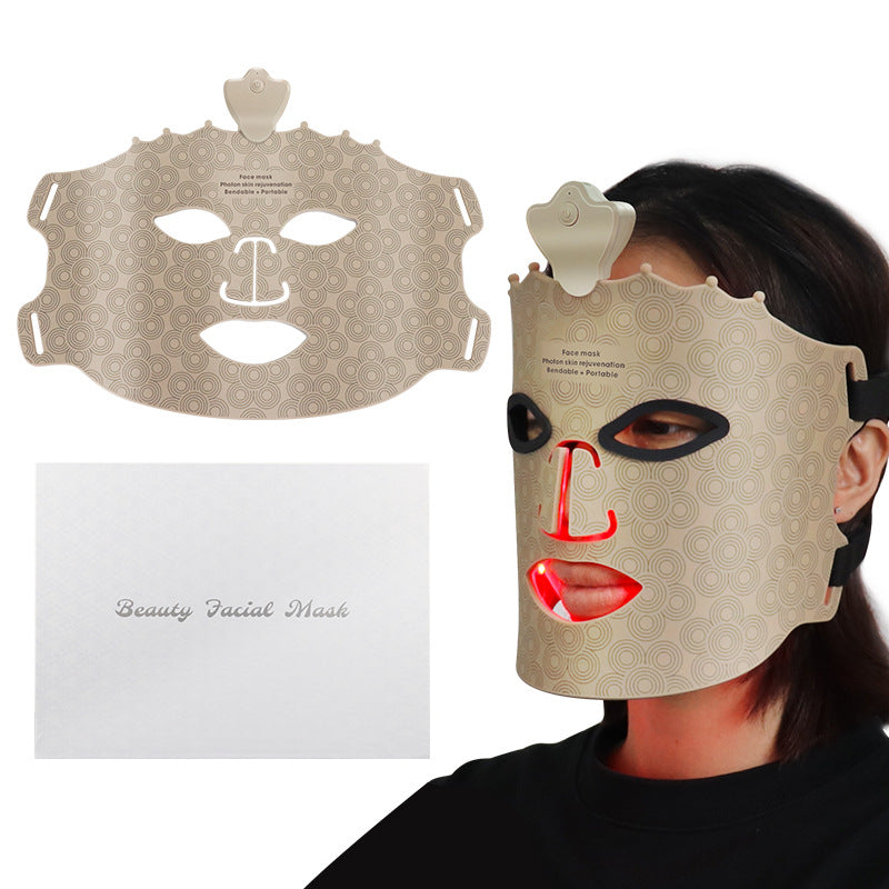 LuminaGlow™ LED Face Mask