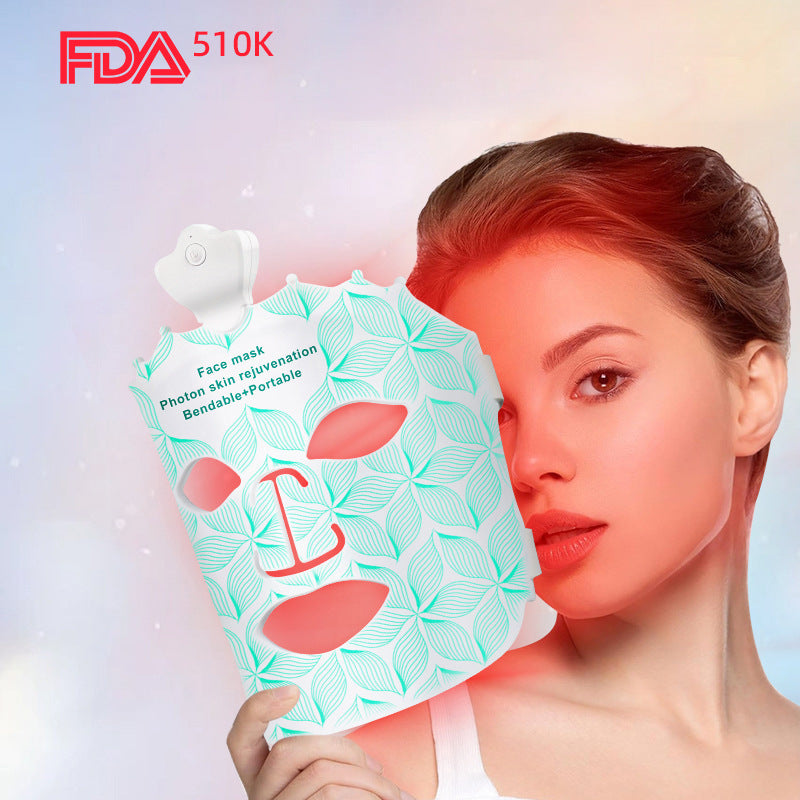 LuminaGlow™ LED Face Mask