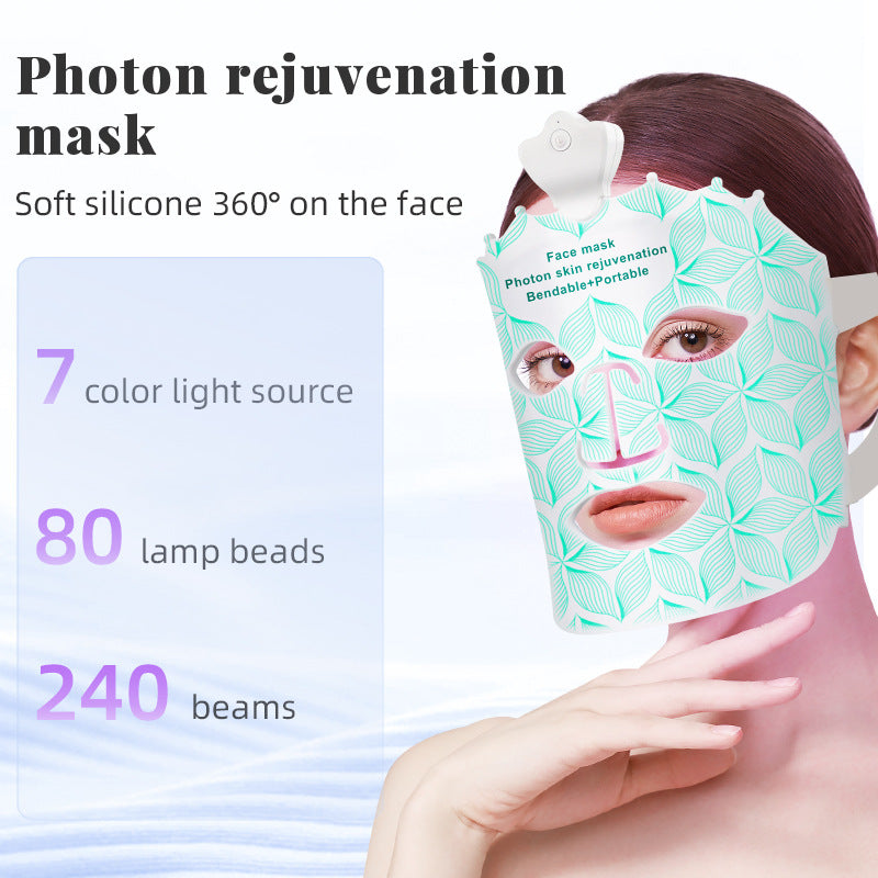 LuminaGlow™ LED Face Mask